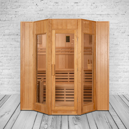 Sauna Traditionnel en Bois Massif - ALASKA II